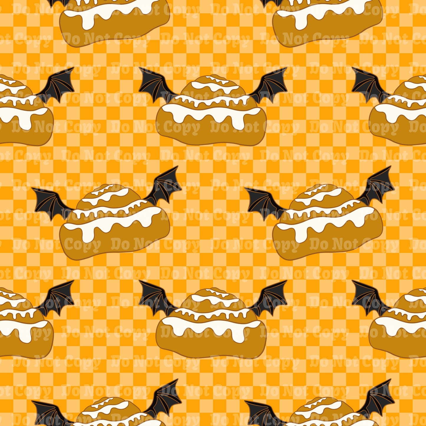 Spooky Cinnamon Rolls