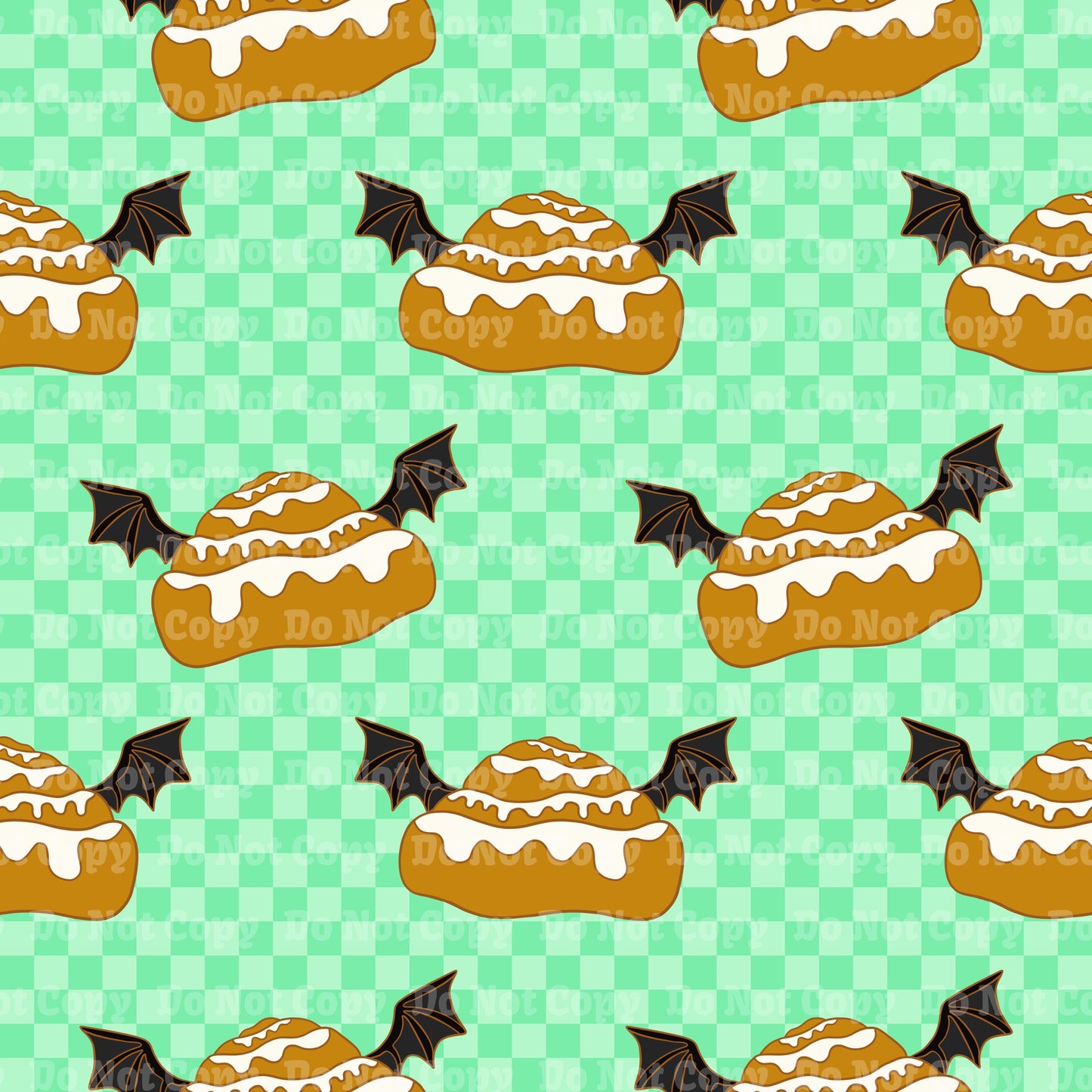 Spooky Cinnamon Rolls