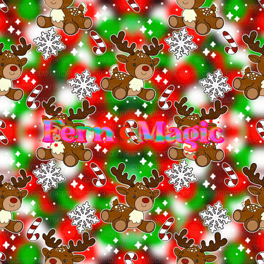 Bright reindeer plushie LIMITED