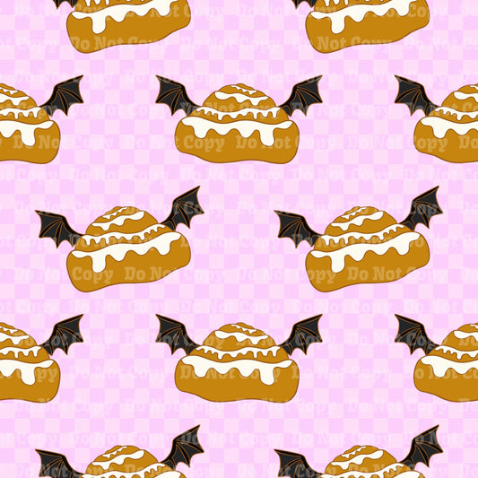 Spooky Cinnamon Rolls
