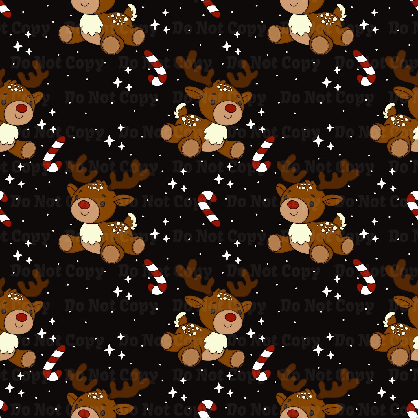 Cozy Christmas Reindeer