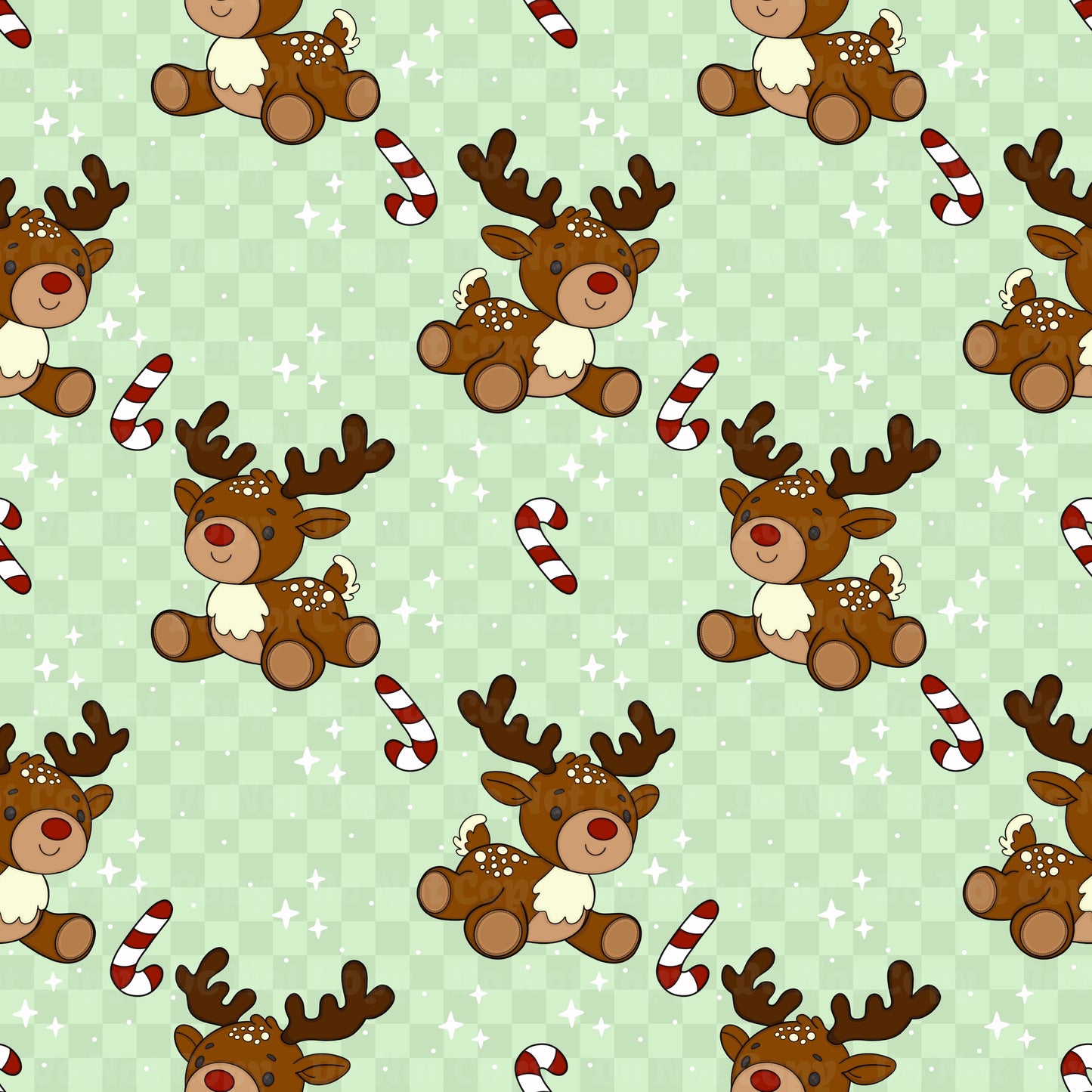Cozy Christmas Reindeer