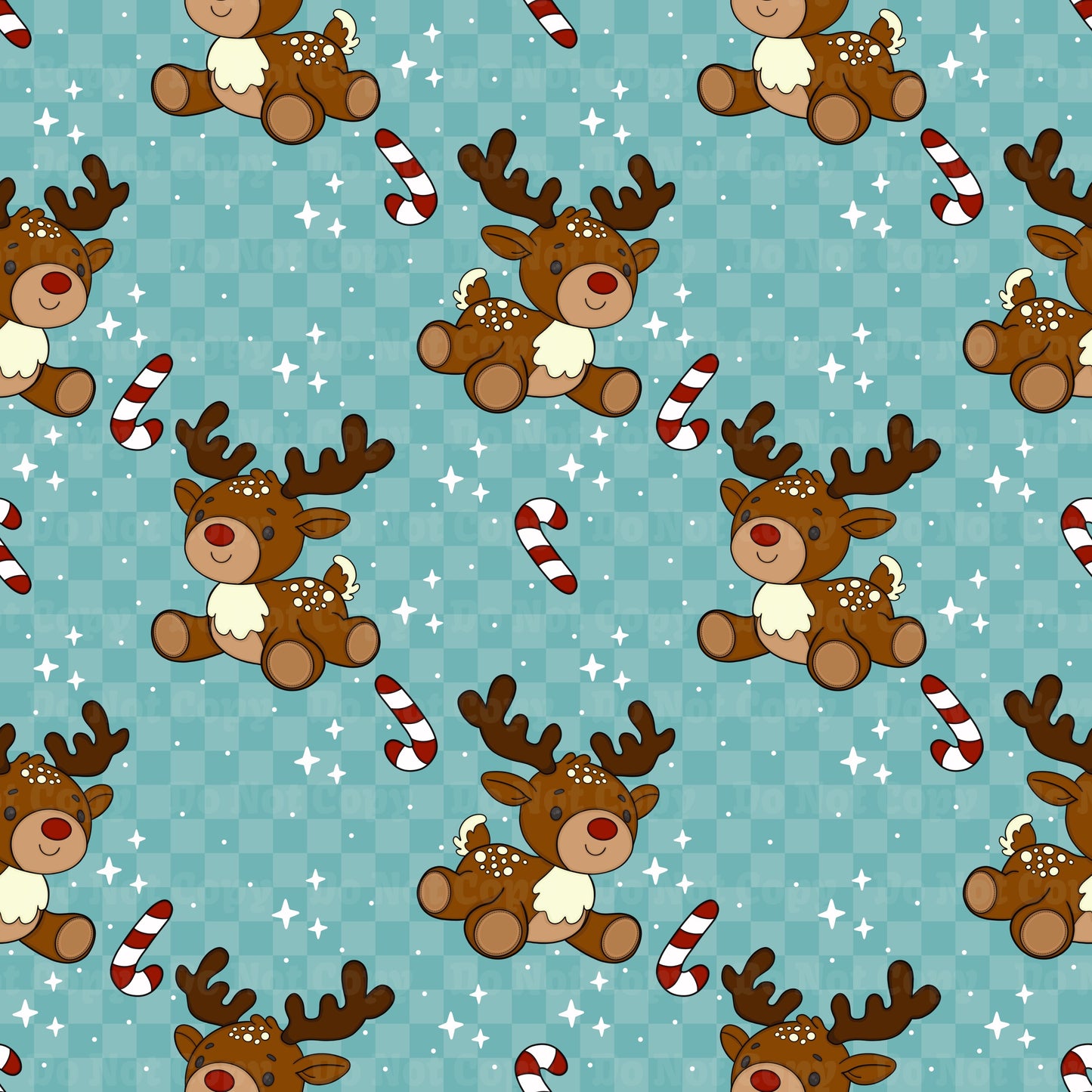 Cozy Christmas Reindeer